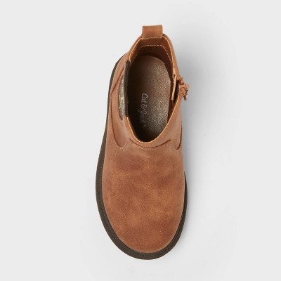 Toddler Soma Embroidered Chelsea Boots - Cat & Jack™ Brown