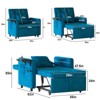 3-in-1 Sofa Bed with Wing Table, USB Ports, and Adjustable Backrest - 3 of 4