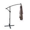 CAVINAS 10x6.5 FT Cantilever Patio Umbrella with Lights, Offset Hanging Design with Base, Commercial Grade Shade for Pergolas - 4 of 4