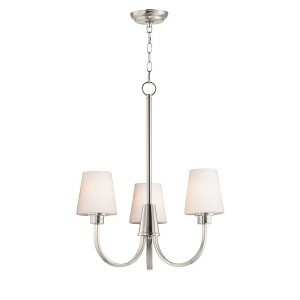 Maxim Lighting Shelter 3 - Light Chandelier in  Satin Nickel - 1 of 4