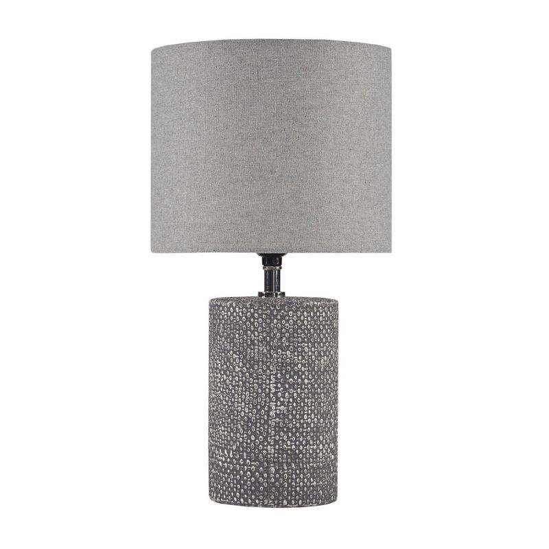 Athena Ceramic (Includes LED Light Bulb) Table Lamp Black - Martha Stewart, 3 of 7