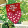 Briarwood Lane Valentine's Burlap House Flag 40x28 For Outdoor Valentines Day Heart For Valentine's House Flag - 4 of 4