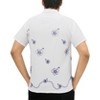 LA LEELA Men's Button Down Hawaiian Shirt Stylish Beach Short Sleeves Aloha Party Casual Tops Summer Funky Holidays Shirts - 2 of 3