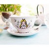 Silver Buffalo Disney Alice In Wonderland "World of My Own" Ceramic Teacup and Saucer Set - 3 of 4