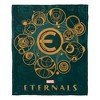 Marvel Eternals Golden Emblem Silk Touch Throw Blanket 50x60 Inches - 3 of 4