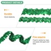 Unique Bargains Elastic PVC Material DIY Sewing Flat Sequin Trim 1 Pc - 2 of 4