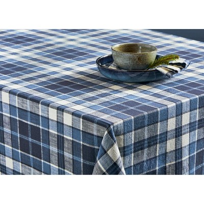 tagltd Mirage Plaid 60 x 108 Tablecloth