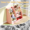 4 Tier Kids Bookshelf, Kids Book Shelf for Kids Rooms, Wood Children Bookcase,Baby Storage Book Rack,Toddler Bookshelf - 2 of 4