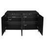 NicBex Carved 4-Door Sideboard Storage Cabinet with Adjustable Shelf for Living Room,Office and Entryway - 4 of 4