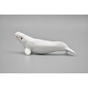 Collectible Wildlife Gifts | Beluga Whale, Very Nice Plastic Replica  2 1/2 inches long  -  F3504 B67 - 4 of 4