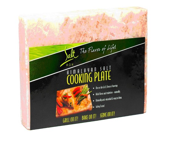 Salt Rox Natural Pink Himalayan Rock Cooking & Grilling Seasoning Stone, Small