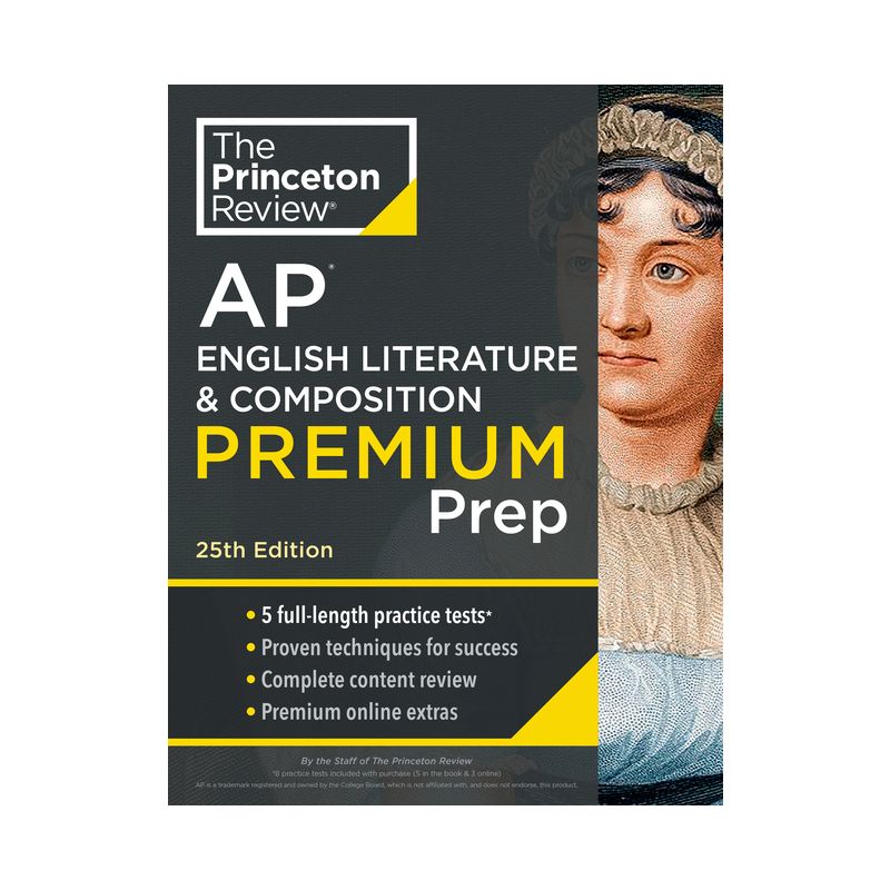 Princeton Review AP English Literature & Composition Premium Prep, 25th Edition - (College Test Preparation) by  The Princeton Review (Paperback), 1 of 2