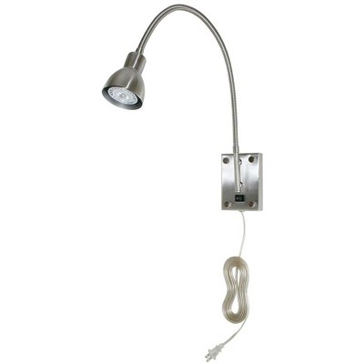 Cal Lighting CALBO-119-BS Transitional One Wall Lamp Lighting Accessories, Nickel,Silver