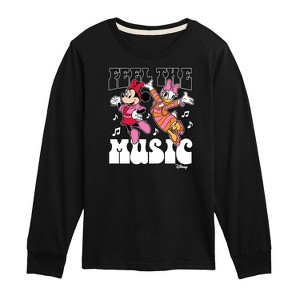 Boys' - Disney - Mickey & Friends Long Sleeve Graphic T-Shirt - 1 of 4