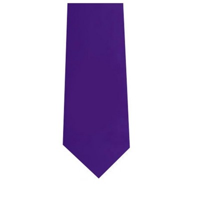 Men's Solid Color Pre-tied Zipper Necktie