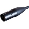 Monoprice Pro Audio Cable - 1 Feet - Black | XLR Male to RCA Male, Heavy Gauge 24AWG On Tour Cables, Gold Plated Connectors - Stage Right Series - 3 of 4