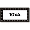 PosterPalooza | 10x4 Bamboo Picture Frame, UV Acrylic, 4 Finishes - Brown, Black, Gold, and Natural - 2 of 4
