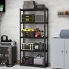 Tangkula 5-Tier Heavy Duty Storage Shelf Storage Utility Rack Shelf w/Anti-tipping Device - image 3 of 4