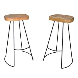 Carolina Living Set of 2 30" Vale Barstools