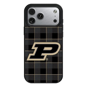 NCAA Big Ten Universities Plaid MagSafe Compatible Cell Phone Case for Apple iPhone 17 Series - 1 of 4