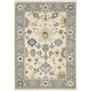 Oriental Weavers Lucca Traditional Rug 846H1 in Ivory Rectangle 7' 10" X 11 ' 1"