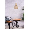 Elegant Lighting Ronnie 1 Light Brass Pendant - 2 of 4
