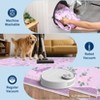 Floral Area Rug Machine Washable Rug For Playroom,Cute Throw Carpet For Girls,Low Pile Non Slip Non Shedding Rug - 4 of 4