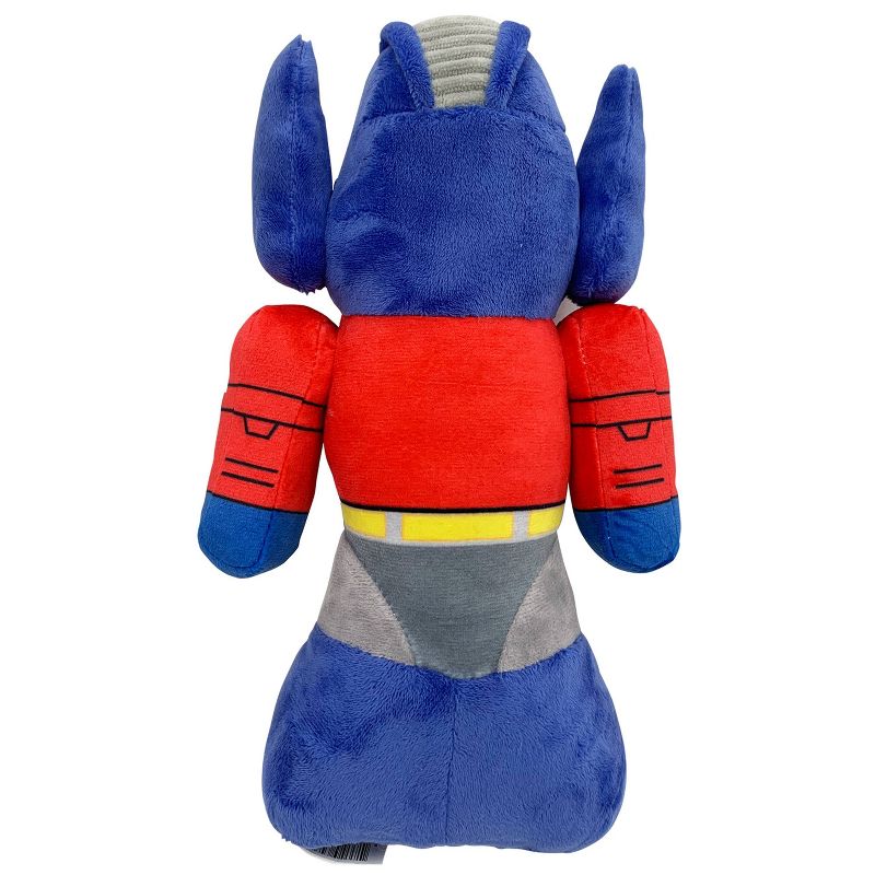 Hasbro Optimus Prime Crunch &#38; Squeak Transformers Dog Toy - Red/Blue, 5 of 9