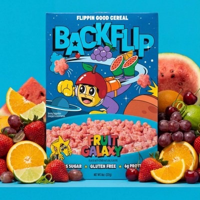 Backflip Fruit Galaxy Breakfast Cereal - 8oz