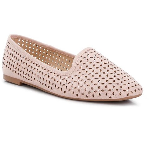 Обувь London Rag Womens Gordon Perforated Ballerinas 10