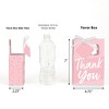 Big Dot of Happiness Pink Elegantly Simple - Guest Party Favor Boxes - Set of 12 - 2 of 4