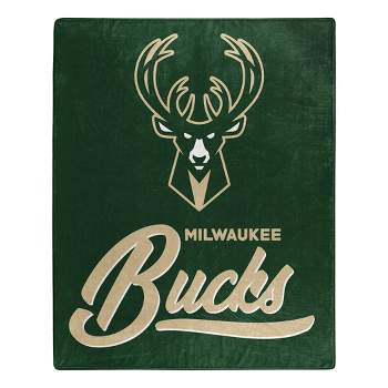 Sleep Squad Milwaukee Bucks Giannis Antetokounmpo 60 X 80 Rachel Plush  Jersey Blanket : Target