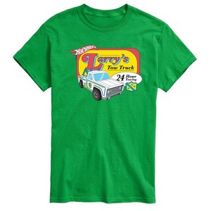 Men's - Hot Wheels - Larrys Tow Truck Short Sleeve Graphic T-Shirt - 1 of 4