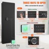 VEVOR 42.91" Tall Wall Gun Safe, 4-Tier Hidden Gun Safe with Keypad & Fingerprint, 3 Removable Shelves & 6 Key Holders - 4 of 4