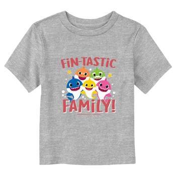 Toddler's Baby Shark Fin-Tastic Family T-Shirt