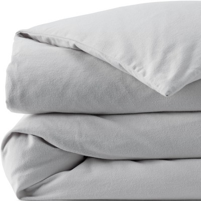 Lands' End Luxe Flannel Duvet Bed Cover