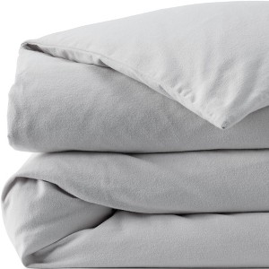 Lands' End Luxe Flannel Duvet Bed Cover - 1 of 4