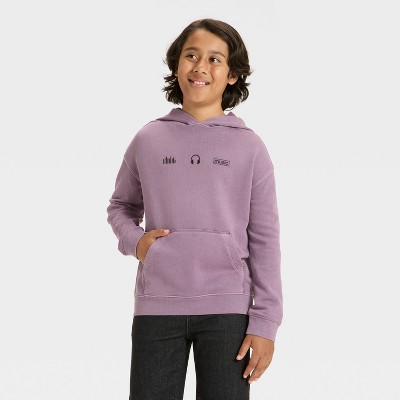 Boys' Hooded Fleece Sweatshirt - Cat & Jack™