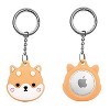 SaharaCase Hang Case for Apple AirTag Brown And White (AT00004) - 3 of 4