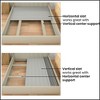 Continental Sleep, 0.75-Inch Standard Mattress Support Wooden Bunkie Board/Slats With Covered - 2 of 4