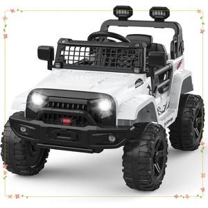 12V Kids Ride on Car Battery Powered Motorized Truck with Remote Control - 1 of 4