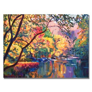 Trademark Fine Art -David Lloyd Glover 'Color Reflections' Canvas Art - 1 of 1