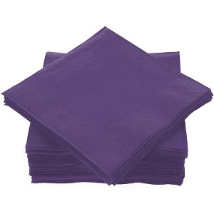 SparkSettings Lunch Napkins, 7” x 7” 2 Ply Paper Napkins, Pack of 50 - 1 of 4