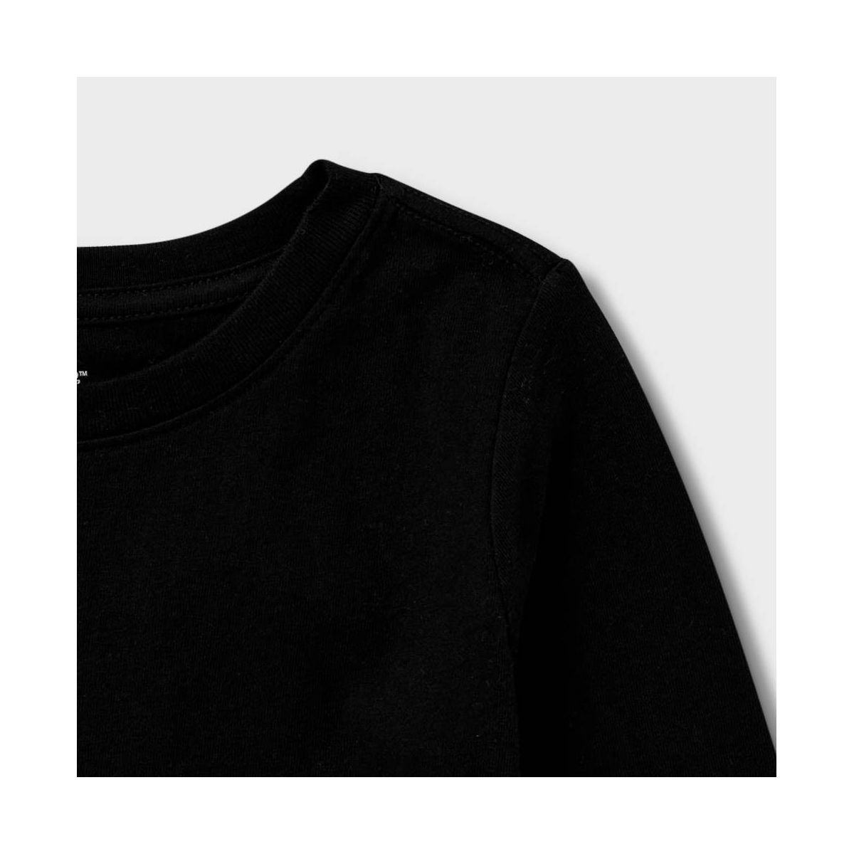 Toddler Boys' Long Sleeve Solid T-Shirt - Cat & Jack™ - thumbnail 3
