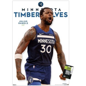 Trends International NBA Minnesota Timberwolves - Julius Randle Feature Series 25 Unframed Wall Poster Prints - 1 of 4