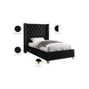 Meridian Furniture,Barolo Velvet Bed - 4 of 4