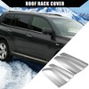 Unique Bargains Upper Roof Rack Rails End Cap Protection Cover Shell for Toyota Highlander Plastic - 3 of 4