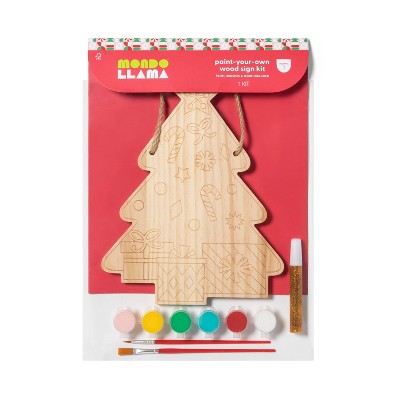 Paint-your-own Wood Tea Set Kit - Mondo Llama™ : Target