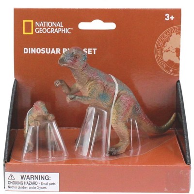 National Geographic Leptoceratops Dino Figure 2pcs