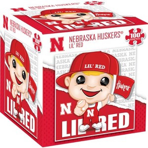 MasterPieces Officially Licensed Lil Red - Nebraska Cornhuskers Mascot 100 Piece Jigsaw Puzzle - 1 of 4